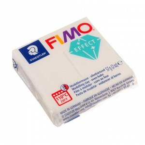 Пластика - полимерная глина FIMO effect, 57 г, прозрачный