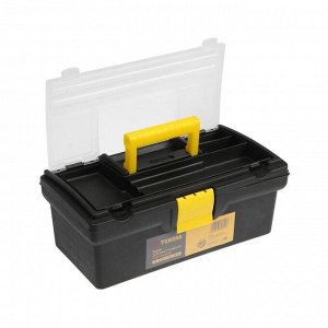 Ящик для инструмента TUNDRA, 13", 33х17.5х12.5 см, пластиковый, органайзер, защелка