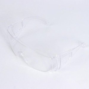 Очки защитные открытого типа, с боковой вентиляцией прозрачные