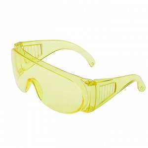 Очки защитные LOM, желтые, открытого типа, ударопрочный материал