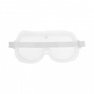 Очки защитные TUNDRA, с поликарбонатными линзами, прозрачные, на резинке