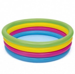 Надувной разноцветный бассейн для детей