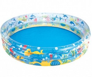 Надувной бассейн  "Подводный мир" для детей
