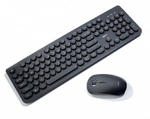 Беспроводной набор (клавиатура + мышь) Remax MK601, английская раскладка, черный