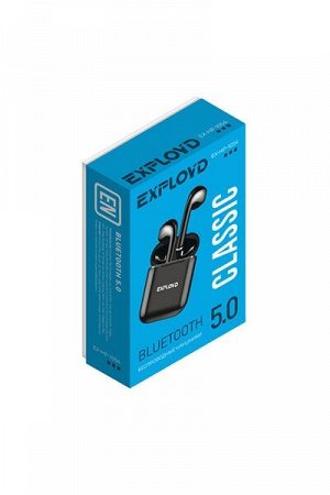 Наушники внутриканальные Exployd, Bluetooth, чёрный, Classic, EX-HP-1054