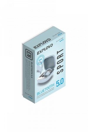 Наушники внутриканальные Exployd, Bluetooth, белый, Sport, EX-HP-1056