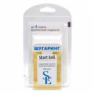 Start Epil Набор для шугаринга (сахарная паста в картридже "Мягкая" 100 г. + бумажные полоски для депиляции)