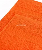 Полотенца махровое 40х70 Оранжевый