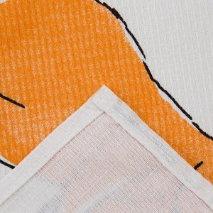 Полотенце Доляна «Пасхальные зайчики» 35x60 см,100% хлопок, вафля