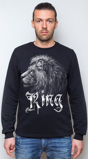 GOOD FLURO POWER Свитшоты лёгкие LEON KING (Светится в темноте и ультрафиолете)
