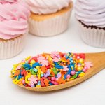 Кондитерская посыпка «Буквы и цифры», 50 г