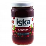 Протертая ягода Клюква 420гр ISKA, шт