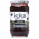Протертая ягода Черная смородина 420гр ISKA, шт