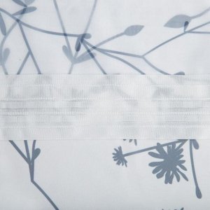 Комплект тюлей "Этель" Flowers, 145*260 см-2 шт, 100% п/э