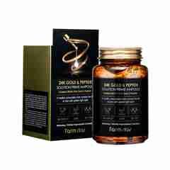 Сыворотка для лица FarmStay 24 Gold Peptide AII-In-One Ampoule (Золото и пептиды) 250 мл., ,