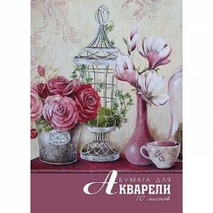 Папка для акварели А4 10л "Рисунок маслом" С0162-21 АппликА {Россия}