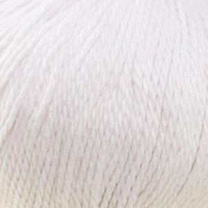 Пряжа "Cotton Royal" 100% Хлопок 210м/100гр (701 белый)