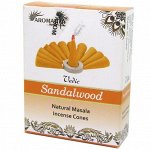 Aromatika Vedic конусные благовония Sandalwood Сандаловое Дерево масала