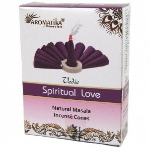 Vedic конусные благовония Spiritual Love Духовная Любовь масала