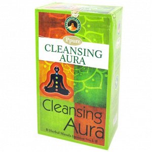 PPURE прямоуг. благовония Cleansing Aura Очищение ауры 15 гр. блок 12шт.