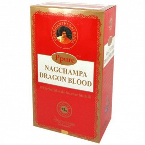 PPURE прямоуг. благовония Dragon Blood Кровь Дракона 15 гр. блок 12шт.