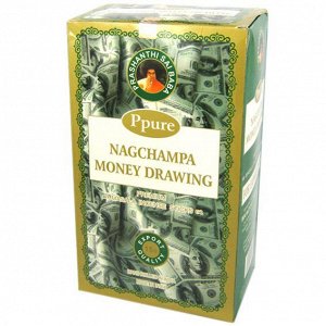 PPURE прямоуг. благовония Money Drawing Привлечение Денег 15 гр. блок 12шт.