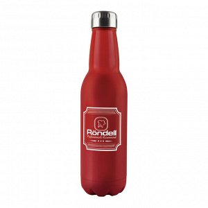 914 Термос 0,75 л Bottle Red Rondell (R)