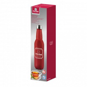 914 Термос 0,75 л Bottle Red Rondell (R)
