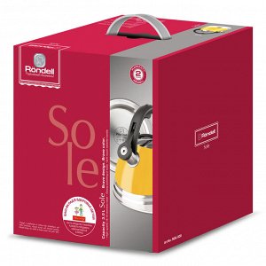 908 Чайник Sole 3,0 л Rondell (Y)