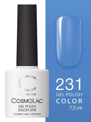 CosmoLac / Гель лак синий для ногтей