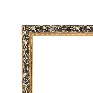 Рама для картин (зеркал) дерево, 87 х 167 х 2,2 см, "Версаль", золотая
