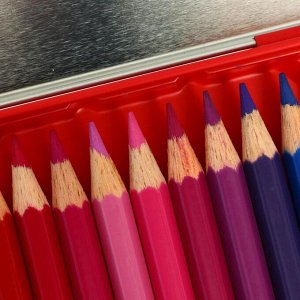 Карандаши 36 цвета Faber-Castell «Замок», шестигранный корпус, заточенные, в металлическом пенале