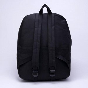 Рюкзак, отдел на молнии, наружный карман, 2 сумочки, косметичка, цвет чёрный/красный