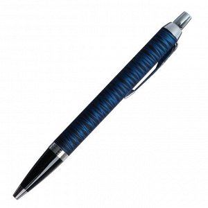 Ручка шариковая Parker IM SE K320 Blue origin M, корпус из нержавеющей стали, чёрные чернила (2073476)