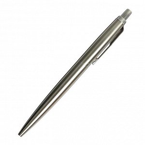 Ручка шариковая Parker Jotter XL Monochrome Stainless Steel CT , корпус из нержавеющей стали серебристый, синие чернила (2122756)