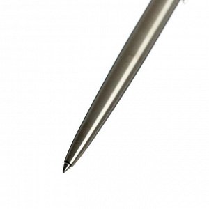 Ручка гелевая Parker Jotter Core K694 Stainless Steel CT, корпус из нержавеющей стали, 0.7 мм, чёрные чернила (2020646)