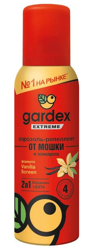 GARDEX®  Extreme Аэрозоль от мошки и комаров, 100 мл