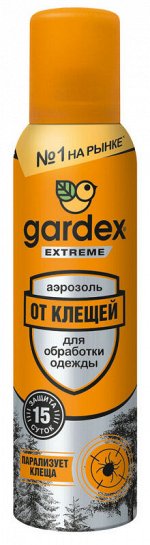 GARDEX® Extreme Аэрозоль от клещей, 150 мл