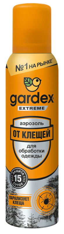 GARDEX® Extreme Аэрозоль от клещей, 150 мл