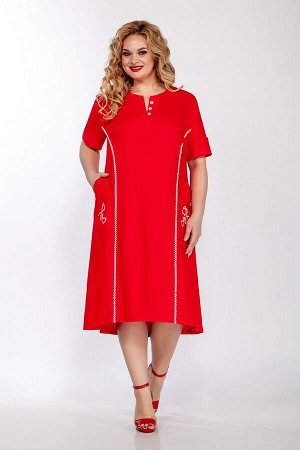 Платье LaKona 1362красный