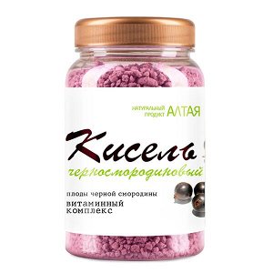 Кисель чёрносмородиновый