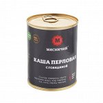 Каша перловая с говядиной 340г. Массовая доля мяса – 68%