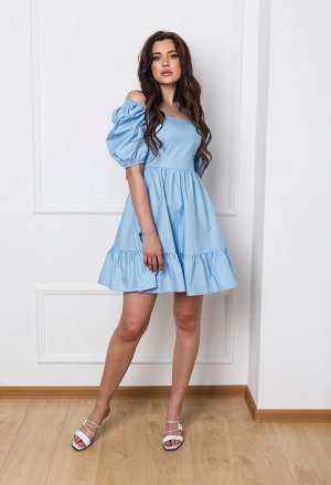 Платье (697/голубой)