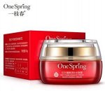 One spring POMEGRANATE Увлажняющий крем для лица с экстрактом красного граната, 50 г