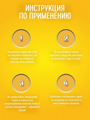 GARDEX® Baby Детский спрей от комаров от 3-х мес 75 мл
