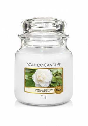 Цветущая камелия Camellia Blossom 411 гр / 65-90 часов Yankee Candle