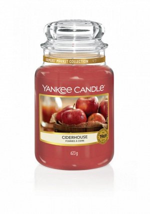 Яблочный сидр Ciderhouse 623 гр / 110-150 часов Yankee Candle