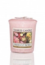 АРОМАТИЧЕСКАЯ СВЕЧА  Fresh Cut Roses / Свежесрезанные розы Yankee Candle