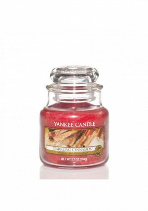 Сверкающая корица Sparkling Cinnamon 104гр / 25-45 часов Yankee Candle