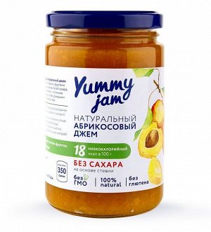 Джем низкокалорийный Yummy Jam абрикосовый, 350г